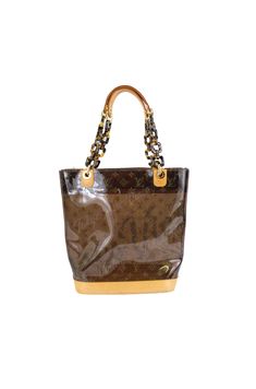 Brown Monogram Canvas Shoulder Bag With Chain Strap, Brown Monogram Canvas Bag With Chain Strap, Vintage Gold Monogram Canvas Bag, Vintage Monogram Canvas Gold Bag, Vintage Brown Monogram Canvas Shoulder Bag, Vintage Brown Bag With Chain Strap, Aesthetic Louis Vuitton, Virtual Window, Old Aesthetic