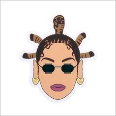 Beyonce Vinyl Sticker, Front side Custom Vinyl Stickers, Die Cut Sticker, Beyonce Knowles, Business Relationship, Iconic Women, Custom Vinyl, Vinyl Stickers