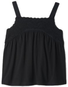 a black top with straps on it