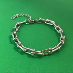 Whether You Are Wearing A Business Suit, Casual Outfit Or Bluejeans, You Will Look Tastefully Refined In This Men's Link Bracelet. Bracelet Made Of Titanium Steel, Bracelet Length: 7.5"+1.8" Extension Chain, Chain Width: 6mm, Weight: 20g(1.2oz). Perfect Gifts: This Bracelet Is Suitable For Most Occasions To Adds A Charm. It’s An Ideal Gift Choice For Friends, Families Or Yourself. Great Gift To Surprise Them On Father's Day, Christmas Day, Birthday, Valentines Day, Anniversary, Thanksgiving Day Casual Metal Chain Bracelet For Everyday, Adjustable Metal Chain Bracelet, Punk Style, Adjustable Metal Punk Chain Bracelet, Casual Silver Metal Chain Bracelet, Casual Silver Chain Bracelet, Metal Punk Style Chain Bracelet, Trendy Silver Chain Bracelet For Streetwear, Casual Chain Link Jewelry, Casual Metal Jewelry For Streetwear