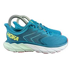 Hoka One One Arahi 5 Blue White Shoes 1115012 Women's Size 5.5 B New With Box. Follow Us! We List Lots Of New Shoes And Athletic Wear Daily! We Box Ship All Items Asap On The Same Business Day Until 12pm Est! Blue Synthetic Running Shoes With Ortholite Insole, Blue Running Shoes With Ortholite Insole For Errands, Blue Running Shoes With Rubber Sole For Marathon, Blue Running Shoes For Marathon With Rubber Sole, Blue Running Sneakers With Ortholite Insole, Blue Lace-up Running Shoes With Ortholite Insole, Blue Slip-on Running Shoes With Rubber Sole, Blue Sneakers With Rubber Sole For Marathon, Blue Sporty Running Shoes With Ortholite Insole