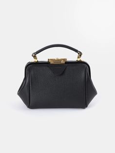 Sophie Mini Handbag - Black | Cambridge Satchel Golden Key, Doctor Bag, Colour Inspiration, Mini Handbag, Phone Purse, Cambridge Satchel, Black Leather Handbags, Mini Handbags, The Doctor