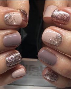 Taupe Nails, Dipped Nails, Orange Nails, Color Street Nails, Short Acrylic Nails, Gorgeous Nails, Magpie, Acrylic Nail Designs, Holiday Nails