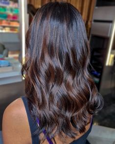 Chocolate Hair Highlights, Dark Balayage Short Hair, Balayage Hair Chocolate Brown, Auburn Highlights In Black Hair, Dark Chocolate Brown Hair Balayage, Dark Brown Hair With Chocolate Highlight, Dark Brown Short Hair With Highlights, Dark Mocha Hair, Chocolate Brown Hair Color Short