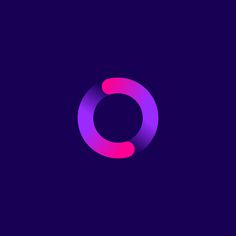 the letter c is shown in purple and pink