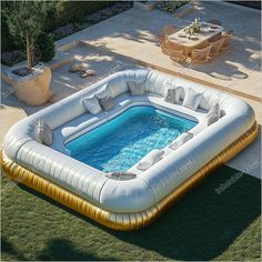 Vibrant Inflatable Sofa Pools Funny Adult Games Inflatable Sofa Pool Small Playground For Backyard - Inflatable-Zone Pool For Small Backyard, Manifest House, Small Playground, Homemade Pools, Pool Funny, Small Inground Pool, Moments With Friends, Backyard Pool Design, Outdoor Ambiance