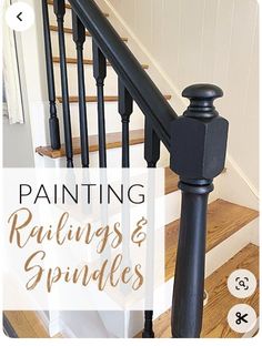 painting railings and spindles is an easy way to get the most out of your space