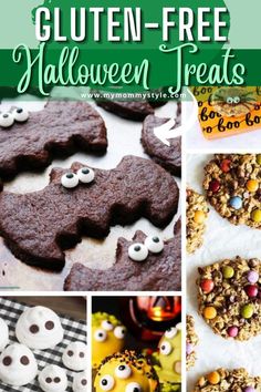 gluten - free halloween treats for kids and adults