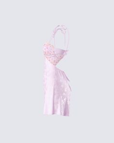 Very demure… very cutesy 🎀 Made from jacquard fabric and embroidered mesh, this pink mini slip dress is complete with a satin ribbon and lace trim for a look that will bring out your sweet side in all the best ways possible 😌 Slip Dress Aesthetic, Sweet 16 Outfits, Birthday Blast, Coquette Clothing, Holiday Finds, 16 Candles, Prom Inspo, Dresses Aesthetic, Eighth Grade