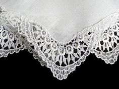 New old stock, unused vintage wedding hanky with appliqued lace borders and all four corners. Measuring 11 inches with a white cotton center. Vintage White Lace Handkerchiefs, Vintage White Handkerchiefs With Lace Trim, Vintage White Handkerchiefs With Lace Work, White Victorian Handkerchiefs With Lace Trim, Victorian White Handkerchiefs With Lace Trim, White Victorian Handkerchief With Lace Trim, Vintage Lace Trim Handkerchiefs For Wedding, Vintage Wedding Handkerchiefs With Lace Trim, Classic White Lace Handkerchiefs