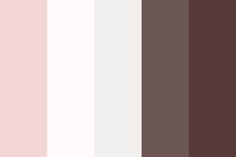 the color palette is brown, pink and white