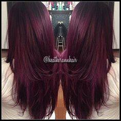 Mulled Wine Hair, Dark Red Hair, Burgundy Hair, Hair Color And Cut, Mulled Wine