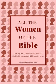 the cover of all the women of the bible