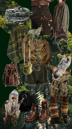 Goblincore clothes Goblincore Aesthetic Outfits, Punk Style Outfits, Goblincore Aesthetic