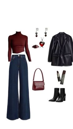 #outfit #outfitoftheday #outfitpost #outfitideas #outfitinspiration #outfits #outfitinspo #outfitshare #outfitstyle #outfitoftoday Clothing And Accessories, Boots, Red, Blue, White, Black