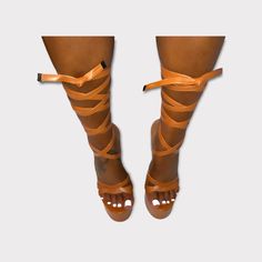 Note: Style runs true to size Model is a size 8 wearing a size 8 Open peep toe with ankle tie-up straps faux leather material Color: Tan Platform is Approx:2" Heel Height: Approx 6" Girls Heels, Tan Color, Leather Material, Heel Height, Faux Leather, Running, Heels, Leather, How To Wear