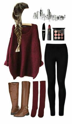 Este #invierno luce hermosa con estos #outfits que son perfectos para combatir el frío. #OutfitsParaInvierno Winteroutfits Chic, Cute Winter Outfits, Teenager Outfits, Cute Fall Outfits, 2000s Fashion, Fashion Mode, Winter Fashion Outfits, Teen Fashion Outfits