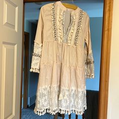 Medium Dress Never Worn. Needed White. It Is Beige. Ordered Off An Instagram Ad. Medium Dress, Instagram Ads, Off White Color, White Color, Off White, Mini Dress, Womens Dresses, Cream, Women Shopping