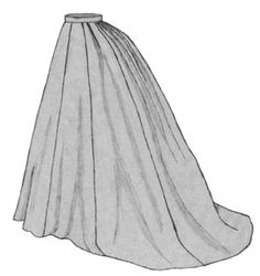 Victorian Fan, Truly Victorian, Fan Skirt, Victorian Skirt, Historical Patterns, 1880s Fashion, Historical Sewing, Bustle Skirt, Victorian Costume