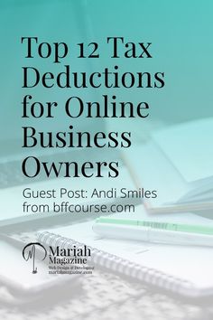 the top tax deductions for online business owners