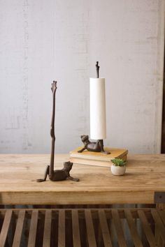 PRICES MAY VARY. Made Of Heavy Cast Iron. Unique and rustic look. Useful and durable. Can be used in the kitchen or the bathroom. Product Dimensions: 6½" x 6" x 14" tall Towel Holders, Toilet Roll Holder, Roll Holder, Paper Towel Holder, Toilet Roll, Towel Holder, Paper Towel, Paper Holder, Frogs