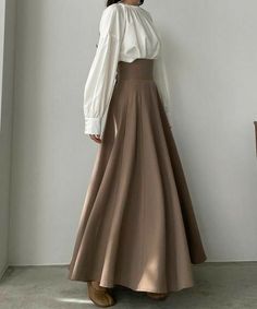 Long Skirt Fashion, Long Skirt Outfits, Old Fashion Dresses, Fashion Top Outfits, Modest Dresses Casual, Everyday Fashion Outfits, Muslimah Fashion Outfits, Quick Outfits, Hijab Fashion Inspiration