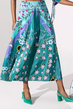 Blue skirt with floral, zodiac printed motifs.
Component: 1
Printed
Fabric: Crepe
Color: Blue
Note: crop top worn by the model is not for sale - Aza Fashions Floral Zodiac, Wear Crop Top, Printed Skirt, Women Skirts, Skirt For Women, Skirts Online, Blue Skirt, Designer Gowns, Kids Sleepwear