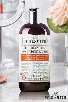 Curl Quenching Conditioning Wash is an incredibly gentle yet effective Co-wash. It is basically a conditioner with a little bit of cleansing ingredients inside, which will help melt away dirt and buildup while being extremely gentle on the scalp, keeping the hair soft, moisturised and detangled without stripping away its natural oils. Curlsmith Curl Conditioning Oil In Cream, Curl Product For Straight Hair, Curlsmith Weightless Air Dry, Best Products For Dry Curly Hair, Best Products For 2b Curly Hair, Product For Fine Curly Hair, 3c Curly Hair Shampoo, Weekly Hair Care Routine Curly, Best Hair Products For Coily Hair