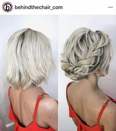 Mother Of The Bride Hair, Hairstyles Natural, Girl Braids, Best Wedding Hairstyles, Heatless Hairstyles, Short Wedding Hair, Penteado Cabelo Curto, Short Hair Updo