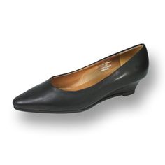 PEERAGE Gloria girls extra wide width sheepskin leather wedge pump for any occasion. This ladies slip on wedge heeled shoe with its simplistic design creates a comfortable, secure fit and a classic style that is timeless. **ATTENTION SHOPPERS** Find a large selection of Wide Width styles at our official retail website FAZPAZ . COM. Signup is Quick and Free, plus receive an instant $20 Gift Credit, Free Shipping and Exchanges, 365 Days Easy Returns, and Priority Delivery on all merchandise. **ABO Classic 4-inch Heel Slip-on Court Shoes, Classic Wedge Heel Court Shoes For Work, Leather Wedge Heel Court Shoes In Medium Width, Leather Wedge Heel Court Shoes Medium Width, Leather Court Shoes With Medium Width Wedge Heel, Black Wedge Shoes, Wedge Pump, Wide Width Shoes, Wide Shoes