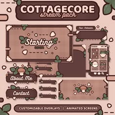 the cottage score screen pack is shown in this screenshoter's avatar, which includes