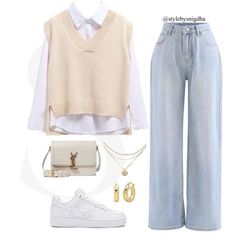 Stylish Outfits Casual, Modesty Outfits, Casual Preppy Outfits, Everyday Fashion Outfits, Foto Poses, Quick Outfits