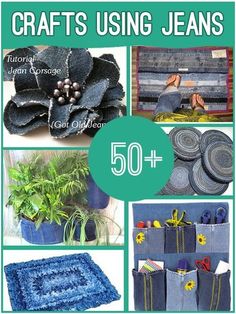 the ultimate guide to crafts using jeans