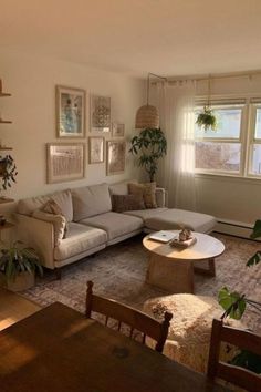 Apartment With Gray Couch, Rug Inspo Aesthetic, Boho Modern Apartment Decor, Earthy Tone Apartment, Hardwood Floor Apartment Decor, Cozy Living Room Designs Color Schemes, Earthy Living Room Apartment, Realistic Apartment Decor, Earthy Apartment Aesthetic