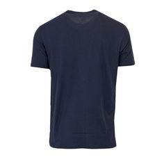 Brand: Armani Exchange Gender: Men Type: T-shirts Season: Spring/Summer PRODUCT DETAIL • Color: blue • Pattern: print • Fastening: slip on • Sleeves: short • Neckline: round neck COMPOSITION AND MATERIAL • Composition: -100% cotton • Washing: machine wash at 30° Navy Crew Neck T-shirt For Summer, Casual Navy Summer T-shirt, Navy Summer T-shirt, Navy Relaxed Fit T-shirt For Summer, Blue Cotton V-neck T-shirt, Blue Cotton T-shirt For Summer, Basic Blue V-neck T-shirt, Blue V-neck T-shirt With Graphic Print, Navy Cotton Crew Neck T-shirt