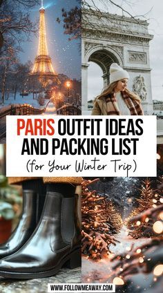 Fashion In Paris Winter, New Years In Paris Outfit, Paris Outfits Christmas, France In December Outfits, Shoes To Wear In Paris Winter, Paris Weekend Trip Outfits Winter, Winter Outfits For Paris Travel Wardrobe, Outfit In Paris Winter, Paris November Outfit Women