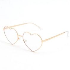 Glasses Styles, Glasses Frames Trendy, Glasses For Your Face Shape, Heart Shaped Glasses, Rosa Gold, Heart Glasses, Trendy Glasses, Fashion Eye Glasses, Heart Sunglasses