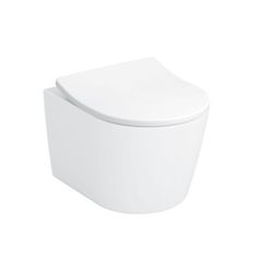 a white toilet bowl with the lid up