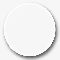 a white round object on a white background