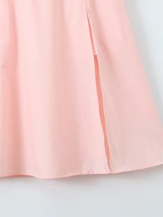 Size (inch) Bust Length XS 30.71 38.19 S 32.28 38.58 M 33.86 38.98 Fabric | Polyester Spring Pink Solid Color Dress, Spring Stretch Solid Color Dresses, Pink A-line Dress With Solid Color, Spring Stretch Solid Color Midi Dress, Feminine Summer Midi Dress In Solid Color, Feminine Solid Color Midi Dress For Summer, Feminine Solid Color Midi Summer Dress, Feminine Solid Color Summer Midi Dress, Pink Solid Color Maxi Dress For Summer