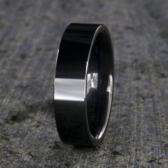 Stunning 6mm black ceramic rings with a perfect diamond polish finish. All ceramic jewelry includes our deluxe inside comfort fit design. 6mm wide black ceramic ring Polish finish Flat profile Inside Comfort Fit Design Scratch Resistance Modern Black Tungsten Carbide Jewelry, Elegant Black Tungsten Carbide Rings, Polish Ceramics, Ceramic Ring, The Penguin, Ceramic Rings, Ceramic Jewelry, Black Ceramic, Black Diamond