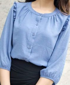 Fancy Shirt, Girls Dress Outfits, Trendy Shirt Designs