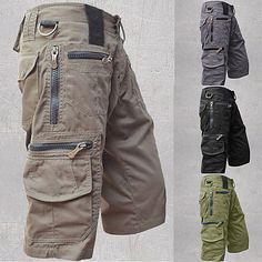 Season:Summer; Fabric:Cotton; Gender:Men's; Style:Streetwear,Stylish; Elasticity:Micro-elastic; Occasion:Casual,Daily; Fit Type:Regular Fit; Function:Breathable,Outdoor,Sports; Waistline:Mid Waist; Pattern:Solid Color; Design:Multiple Pockets; Pants Type:Cargo Shorts,Shorts,Straight; Fly Type:Button,Zipper; Front page:FF; Listing Date:02/14/2022; Production mode:External procurement; Hips:; Length:; Waist:; Pants Length:Knee Length Outdoor Khaki Pants With Built-in Shorts, Khaki Shorts For Outdoor Activities, Khaki Outdoor Pants With Built-in Shorts, Khaki Short Pants For Outdoor Activities, Techwear Outdoor Khaki Shorts, Military Style Khaki Shorts For Outdoor Activities, Khaki Techwear Shorts For Outdoor, Khaki Military Shorts For Outdoor Activities, Outdoor Knee-length Cargo Shorts