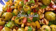 an image of olive salad on a plate