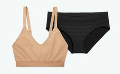 Women's Ribbed Seamless Bralette 2-Pack – Bombas The Wire, Wide Straps, Second Skin, Mix And Match, 2 Pack, Bralette, Design