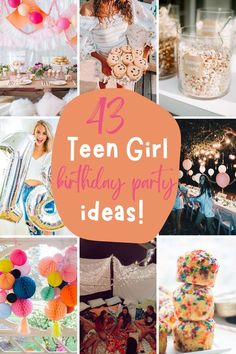 Party Ideas For 14th Birthday Girl, Birthday Party Themes For 12 Year Girl, Ideas For 14th Birthday Girl, Birthday Ideas For 15th Girl, Ideas For 12th Birthday Party Girl, Girl 15th Birthday Ideas, Birthday Party Ideas For Teenagers Girl, Ideas For 15th Birthday Girl, 13th Birthday Party Ideas For Girls 13 Sleepover