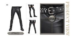 'Vicious' Punk Skinny Leather Pants – DevilFashion Official British Punk, Early Black Friday, Leather Pant, Fashion Now, Pants Design, Band Tees, Mix N Match, Synthetic Leather, Daily Wear