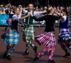 Second from right - kilt with black jacket #Scott #pink #Tartan Highland Dance Aesthetic, Men With Kilts Scotland, Irish Jig, Edinburgh Military Tattoo, Kilts Men Hot Scotland, Military Tattoos, Black Jacket