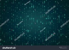 an abstract background with many green dots on the dark blue wall and in the center is a