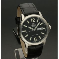 Orient Mako RA-AA0C04B Automatic Black Steel - Watch with original box and original papers - 2023 Modern Leather Watch With Date Display, Black Leather Watch With Date Display, Black Leather Watches With Date Display, Black Leather Watch Accessories With Date Display, Modern Leather Watch Accessories With Date Display, Leather Watches With Date Display And Round Dial, Leather Watches With Date Display, Leather Business Watches With Date Display, Business Chronograph Watch With Date Display In Black